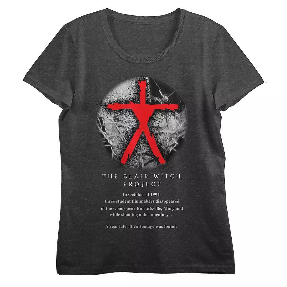 Juniors' Blair Witch Red Stick Figure Graphic Tee, Women's, Size: Medium, Black Product Image