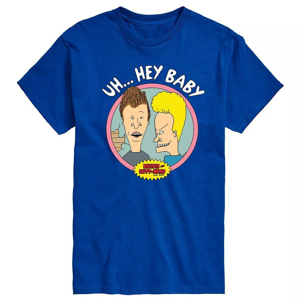Men's Beavis & Butthead Uh... Hey Baby Graphic Tee,  Product Image