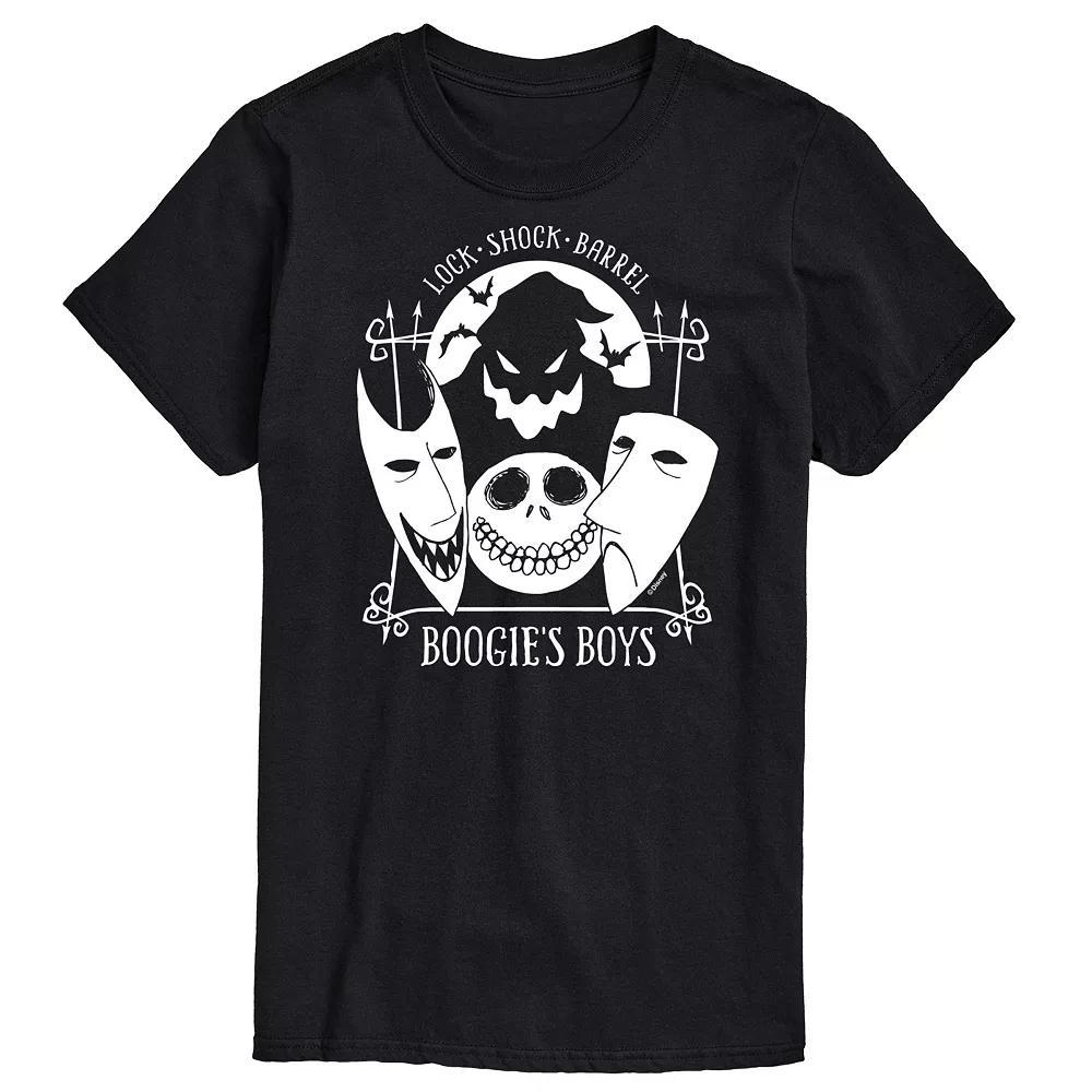 Disney's The Nightmare Before Christmas Men's Boogies Boys Graphic Tee, Size: XS, Black Product Image