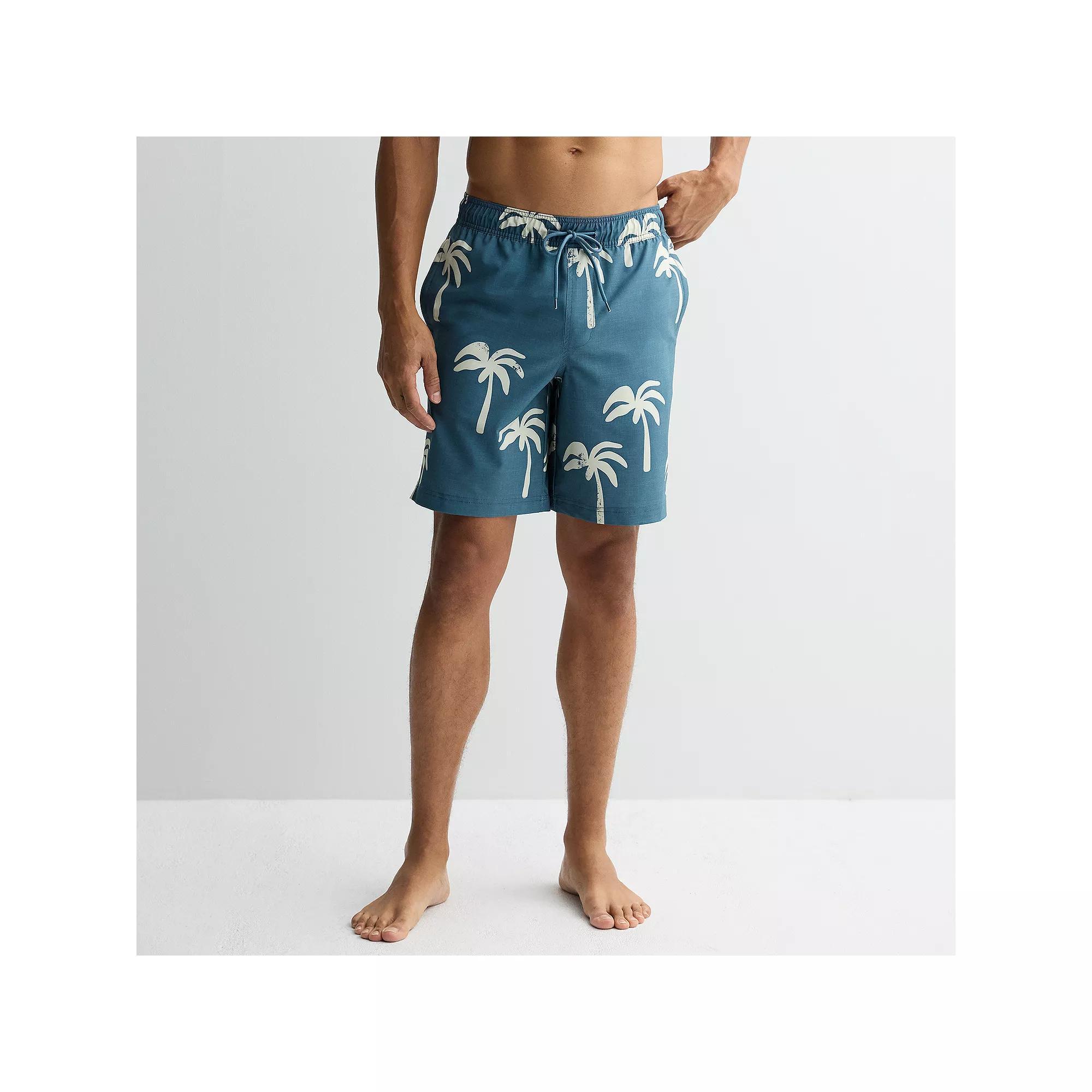 Men's Trinity Coast 9" Swim Trunks, Size: Small 9 INCH, Blue Product Image