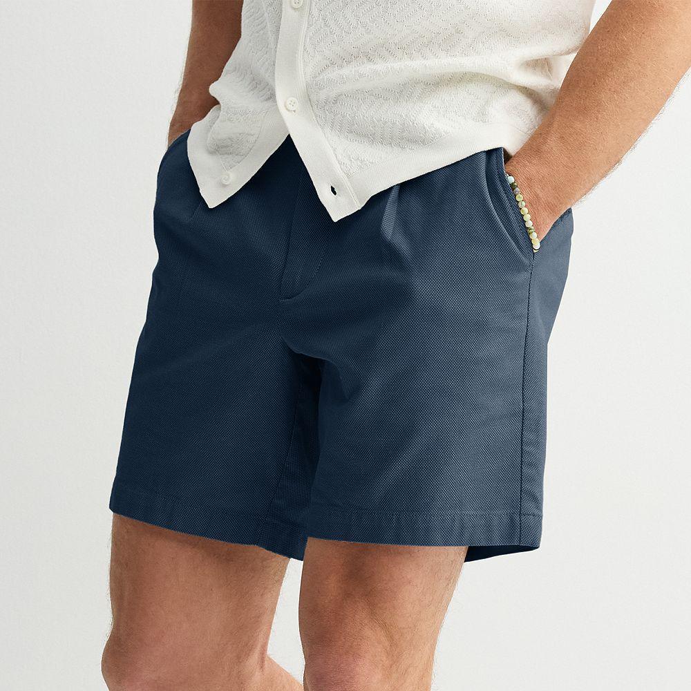 Men's Apt. 9® 7-Inch Tech Shorts, Size: 30, Blue Texture Product Image