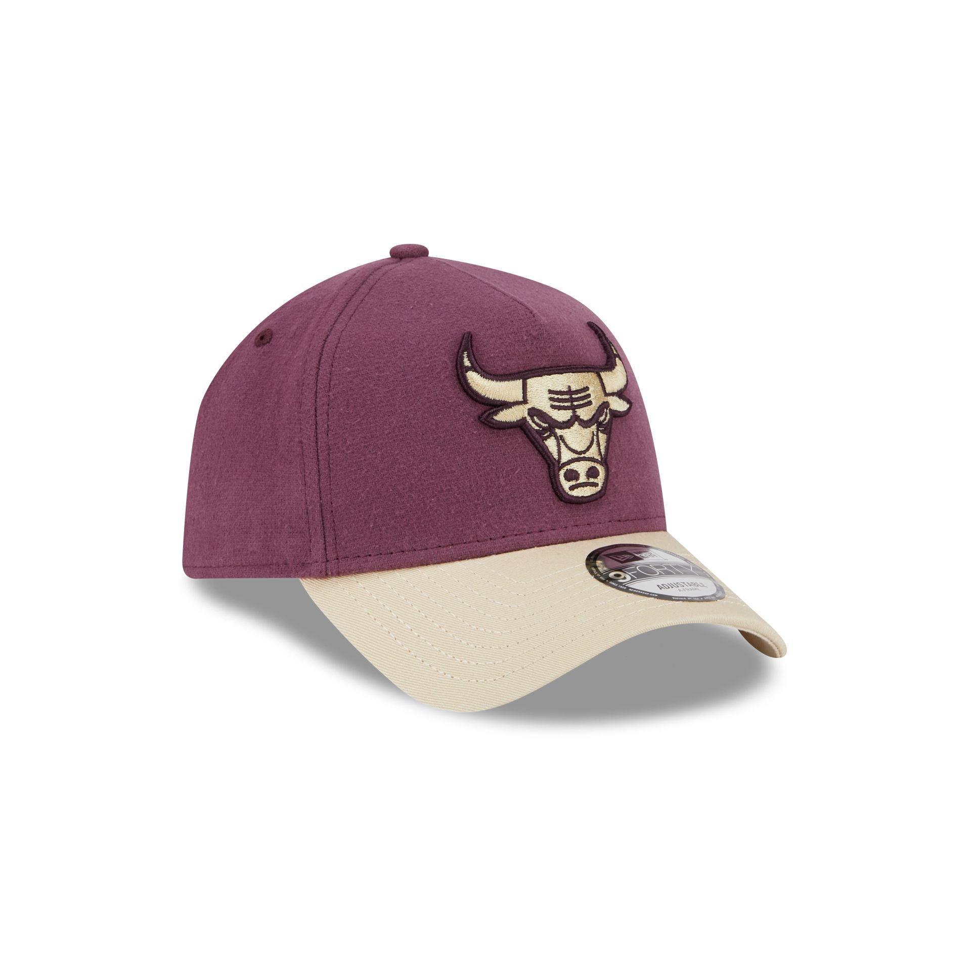 Los Angeles Rams Moleskin Crown Maroon 9FORTY A-Frame Snapback Hat Male Product Image