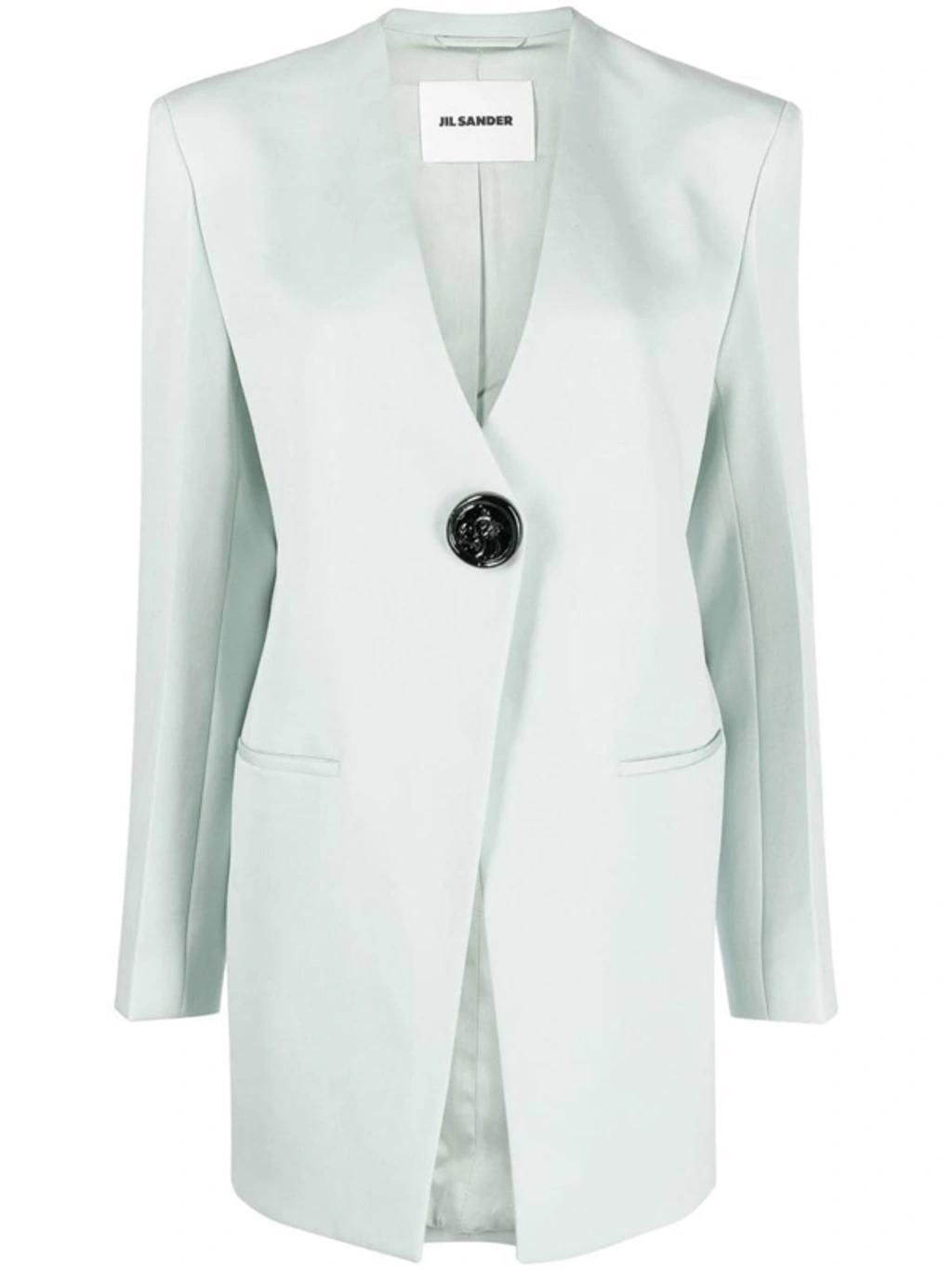 JIL SANDER Jacket In Green Product Image