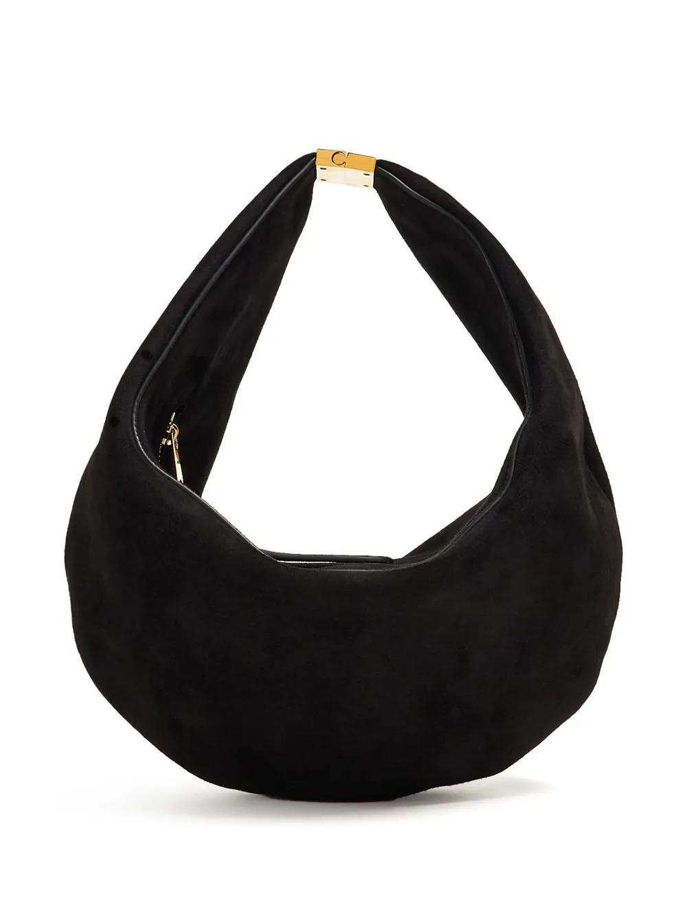 KHAITE Small Olivia Shoulder Bag In Black Product Image