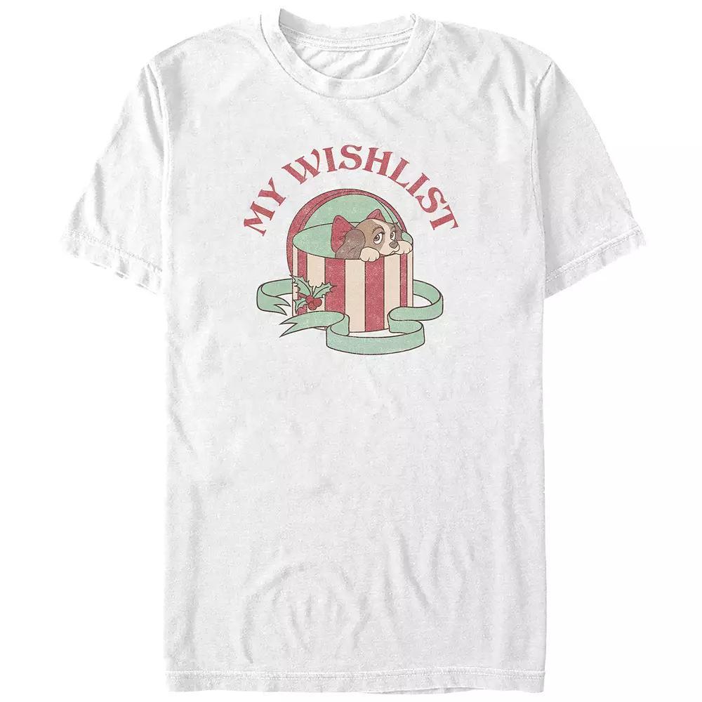 Disney's Lady And The Tramp My Wishlist Big & Tall Graphic Tee, Men's,  Product Image