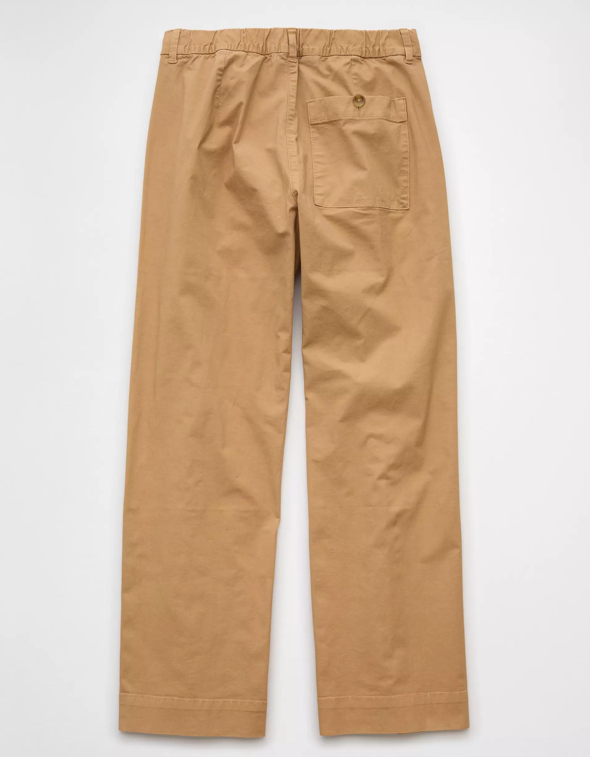 AE Stretch Stovepipe Khaki Pant Product Image