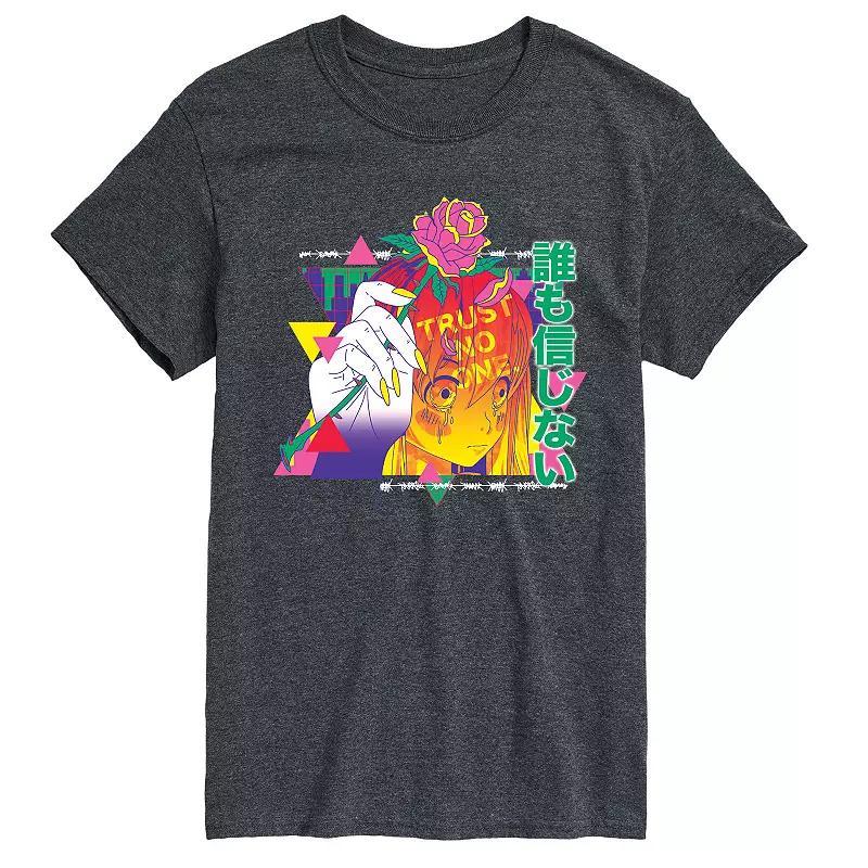 Men's Anime Trust No One Tee,  Product Image