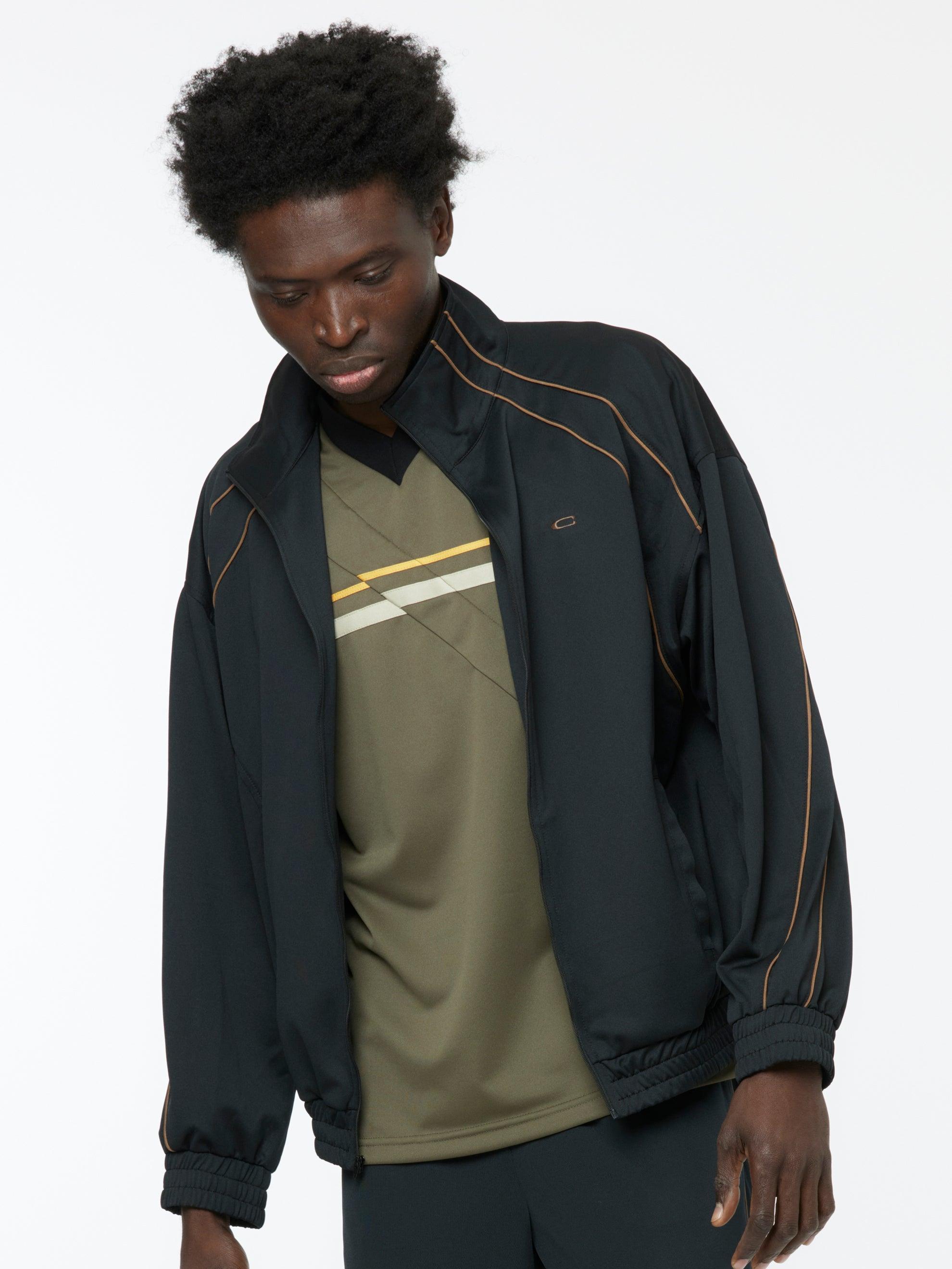 Club Jersey Track Jacket (Black) Product Image