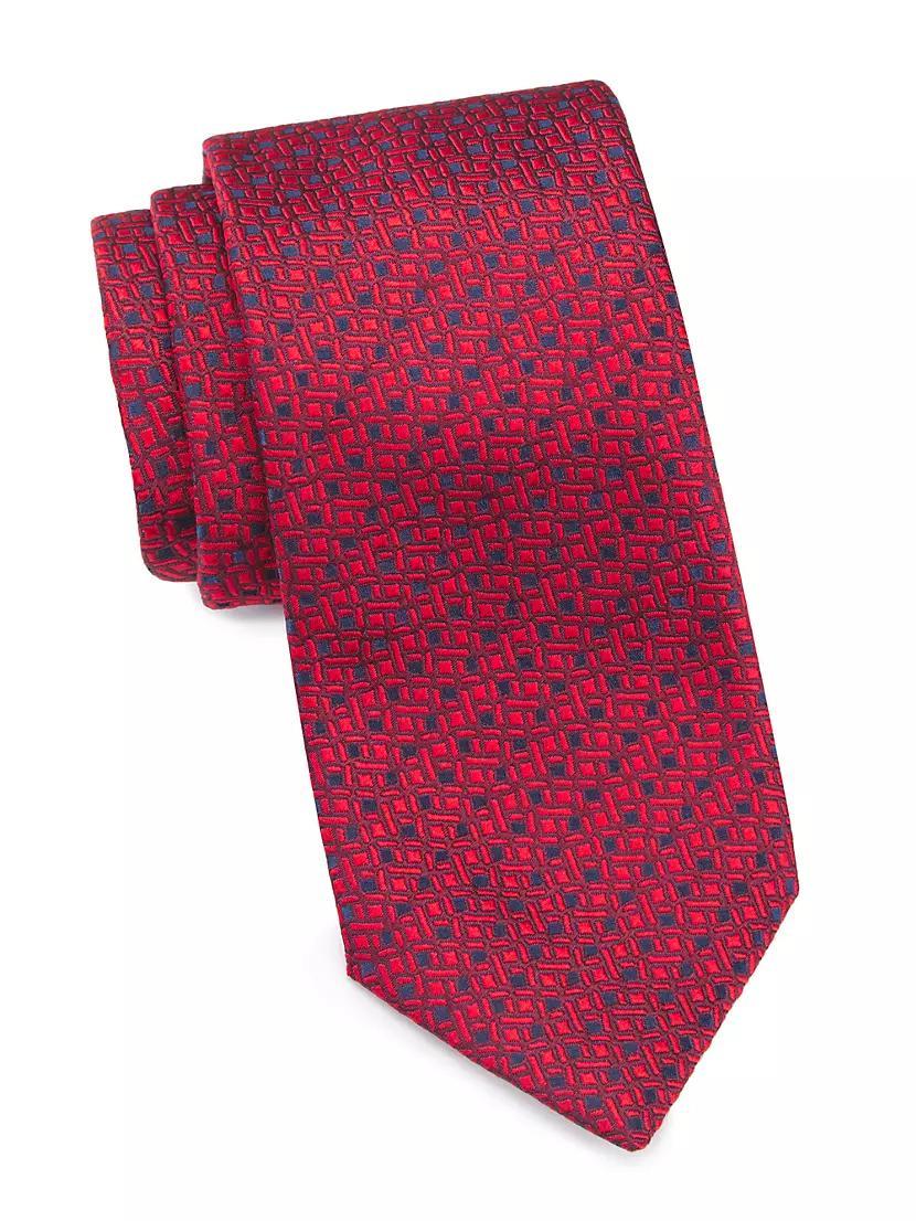 Weave Design Silk Tie Product Image