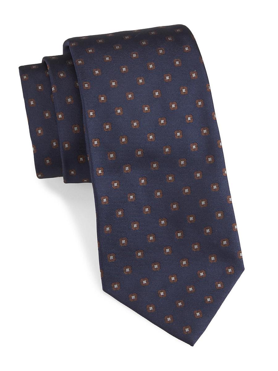 Mens Printed Silk Tie Product Image