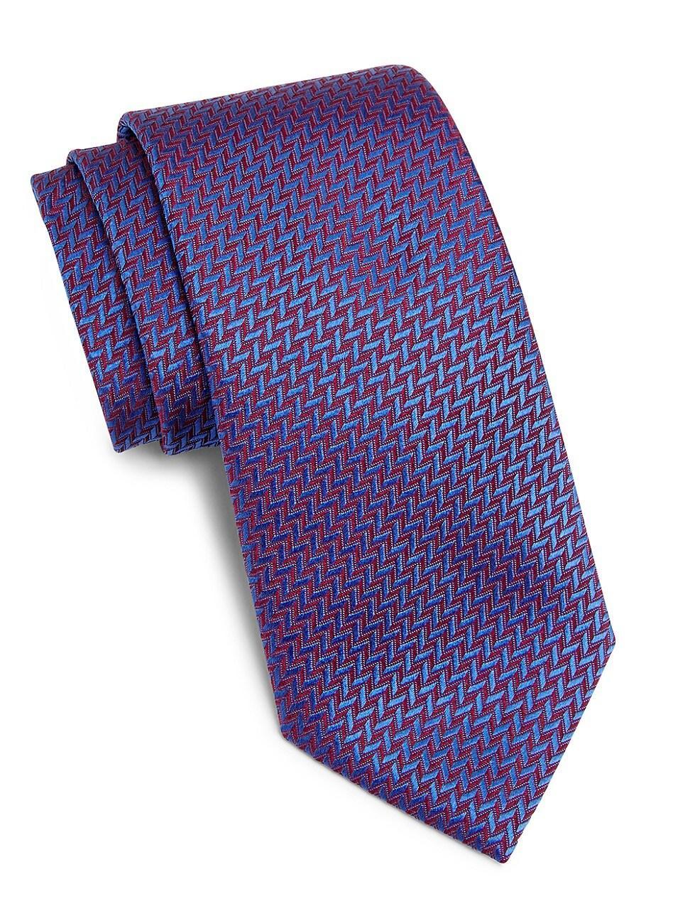 Mens Jacquard Silk Tie Product Image