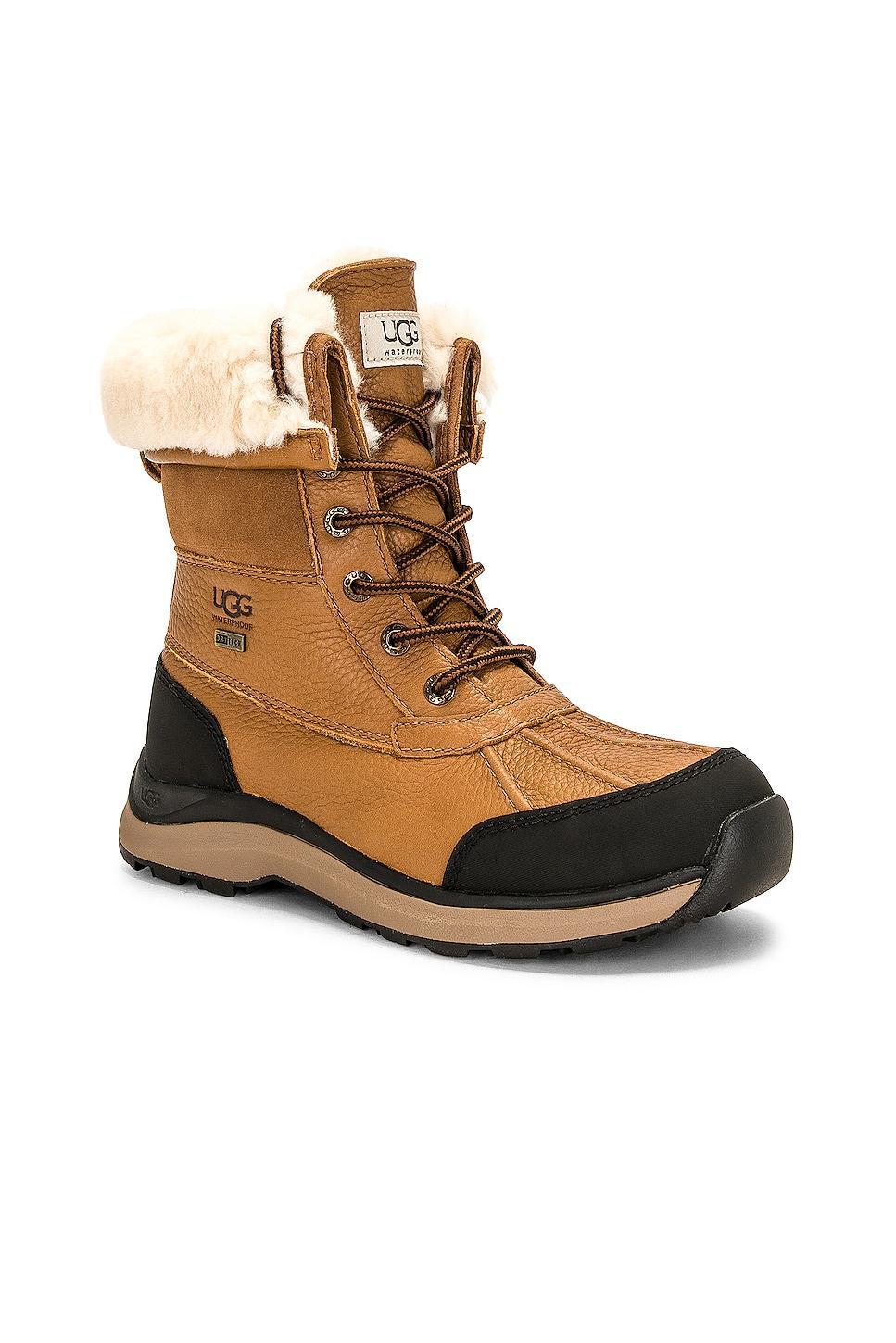 UGG Womens Adirondack III Boot Leather/Suede/Waterproof Cold Weather Boots Product Image