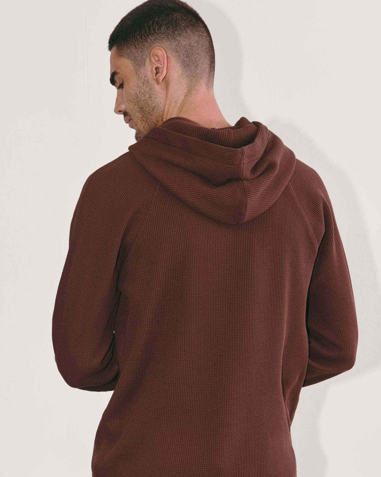 Mens Waffle-Knit Hoodie by Everlane Product Image