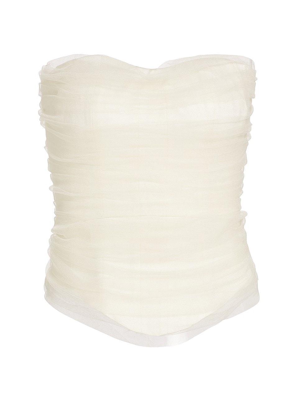 Womens Milo Strapless Tulle Bustier Product Image