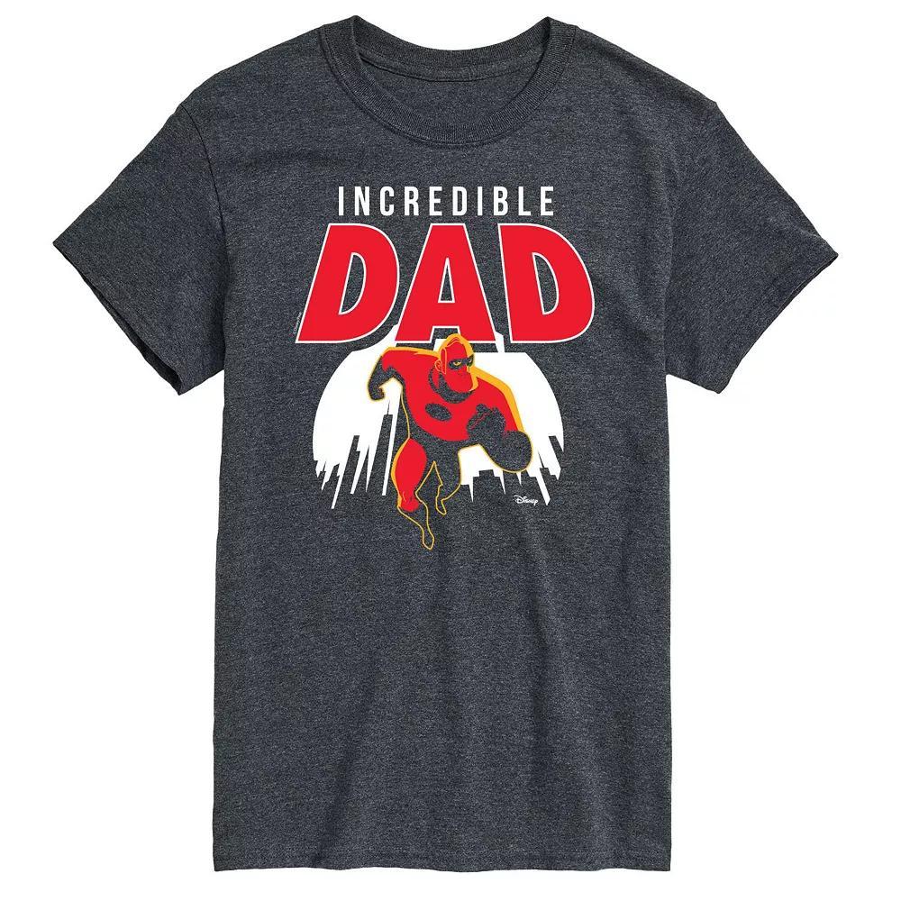 Disney's Men's The Incredibles Incredible Dad Tee,  Product Image
