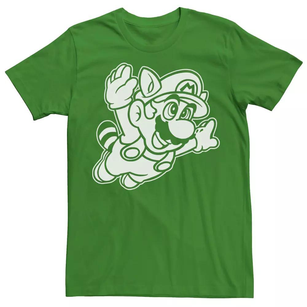 Men's Nintendo Super Mario Tanooki Suit Flight Tee,  Product Image