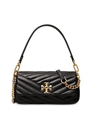 Tory Burch Kira Chevron Small Flap Shoulder Bag Handbags Product Image