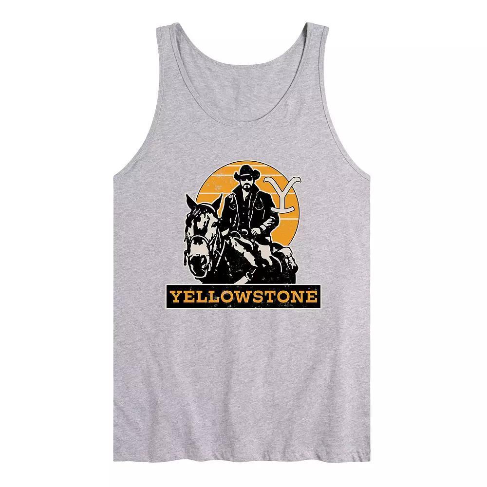Men's Yellowstone RIP Riding Horseback Tank Top,  Product Image