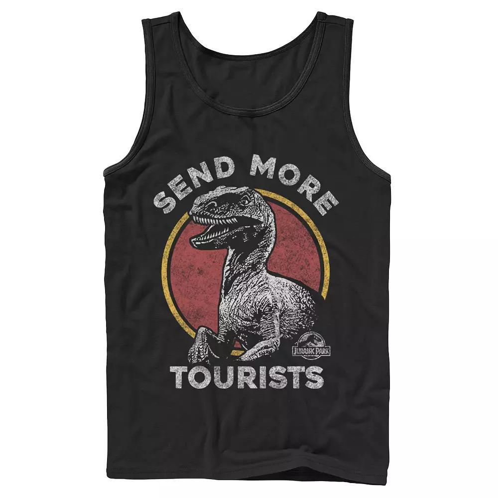 Men's Jurassic Park Classic Original Logo Tank Top,  Product Image