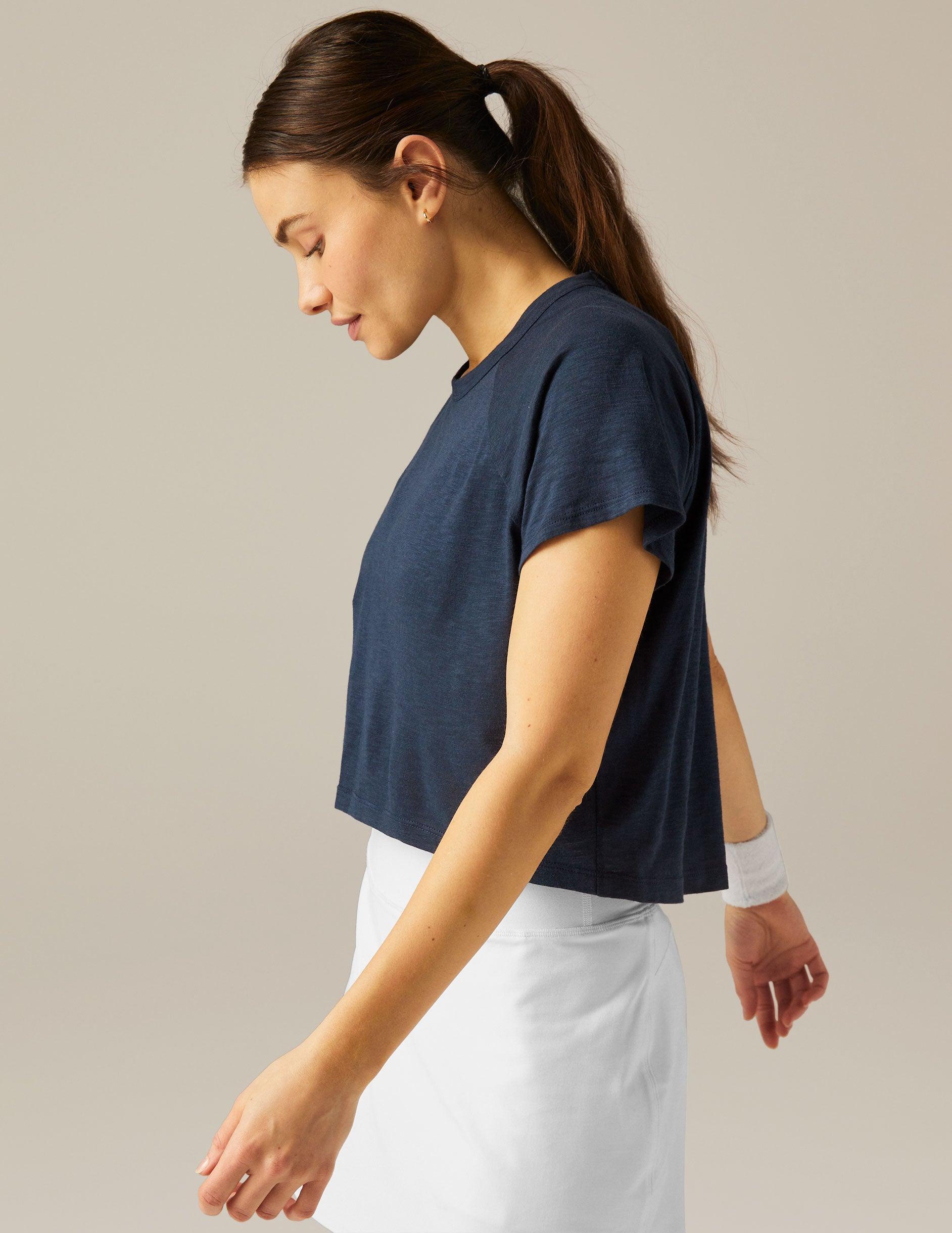 Signature High Low Cropped Tee Product Image