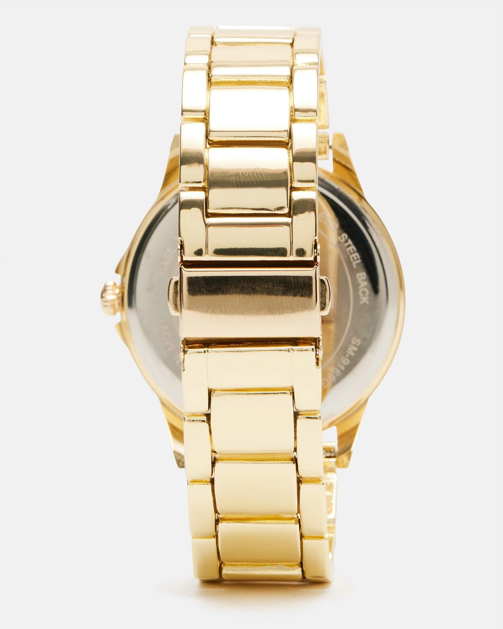 MEN'S CLASSIC WATCH BLACK/GOLD Male Product Image