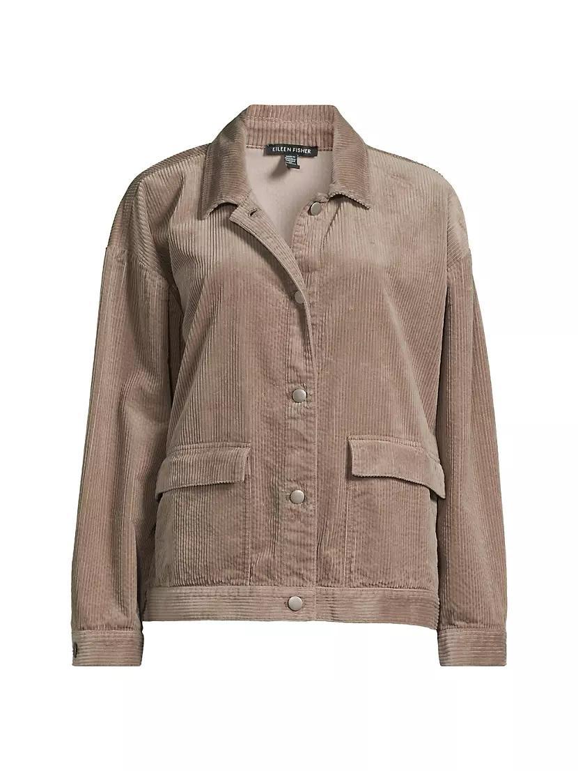 Classic Corduroy Shirt Jacket Product Image