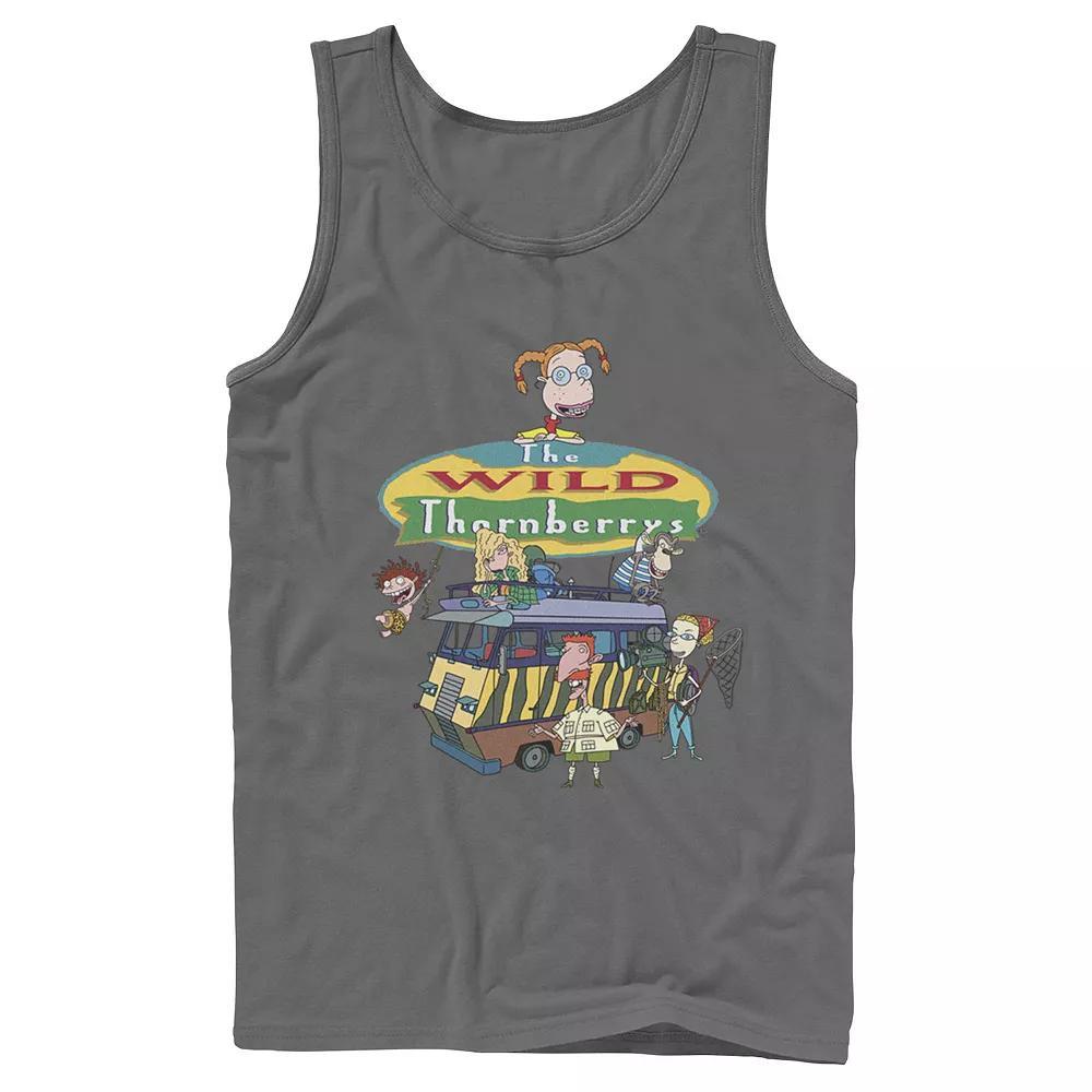 Men's Nickelodeon The Wild Thornberrys Family RV Logo Tank Top,  Product Image