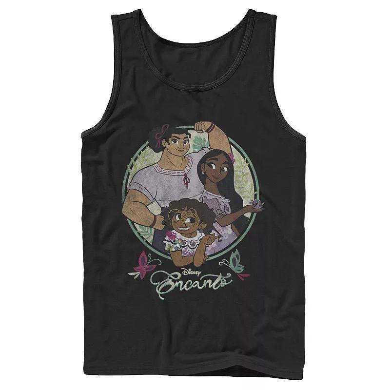 Disneys Encanto Mens Sister Trio Circle Portrait Tank Top Product Image