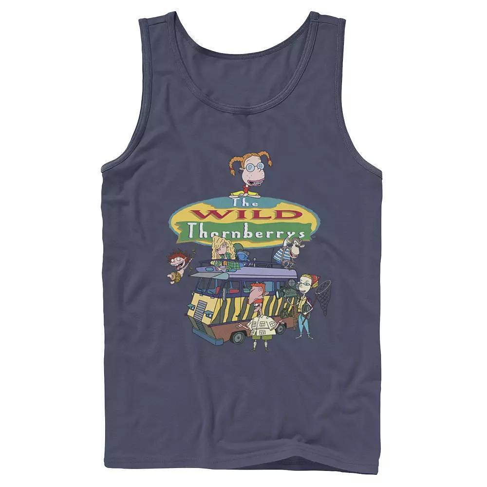 Men's Nickelodeon The Wild Thornberrys Family RV Logo Tank Top,  Product Image