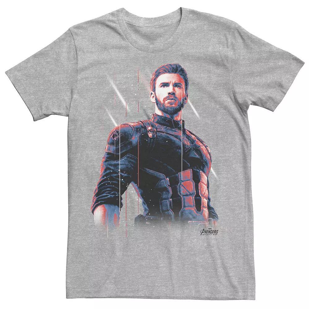 Men's Marvel Infinity War Captain America Pose Tee,  Product Image