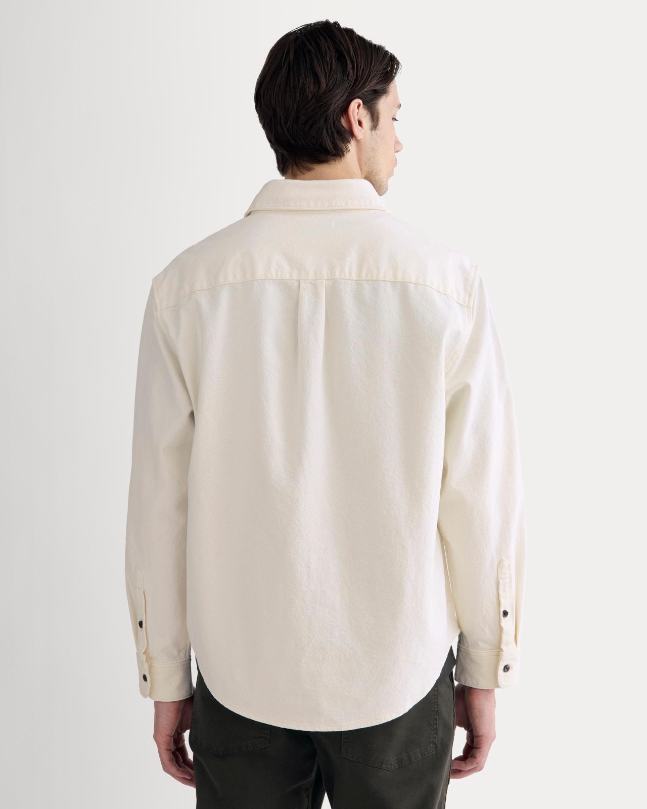 Mens Canvas Organic Cotton Overshirt Sweater by Everlane Product Image