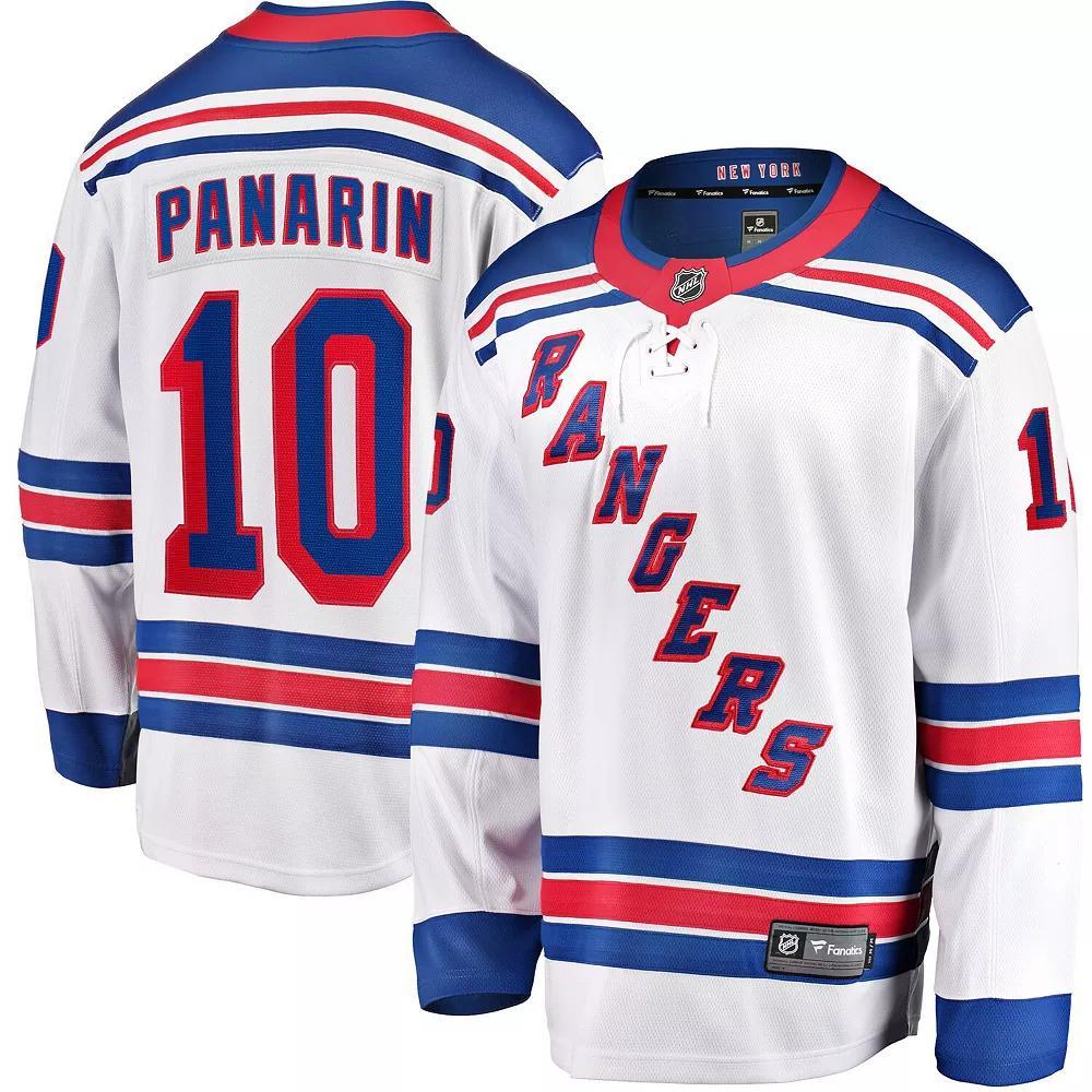 Men's Fanatics Branded Artemi Panarin White New York Rangers Away Premier Breakaway Player Jersey,  Product Image