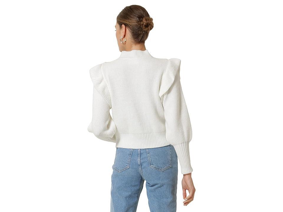 line and dot Victoria Sweater (Ivory) Women's Clothing Product Image