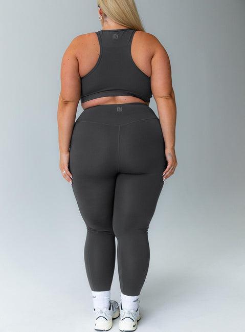 Achieve Activewear Leggings Grey Curve Product Image