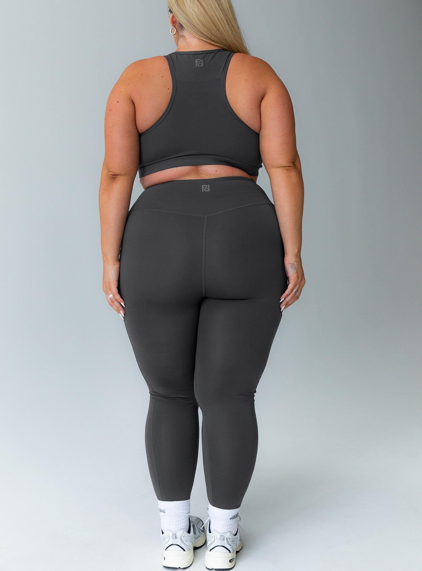 Achieve Activewear Leggings Grey Curve Product Image