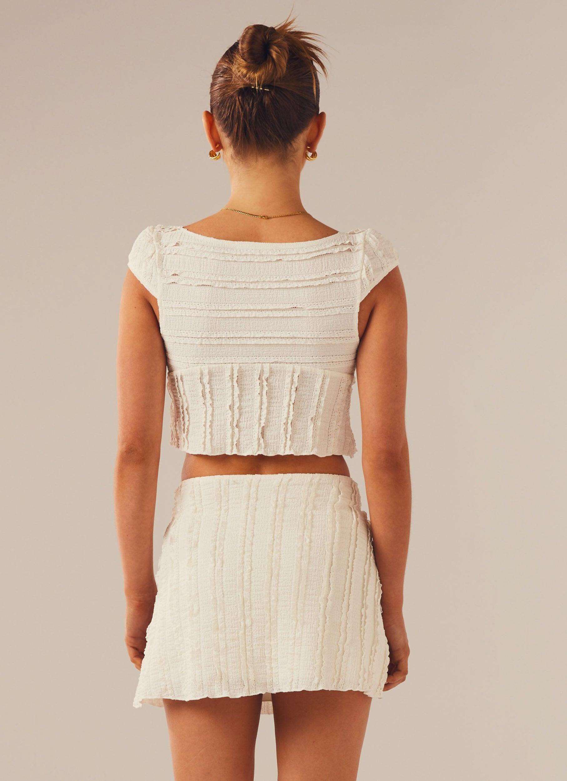 Yours Truly Corset Top - Antique Product Image