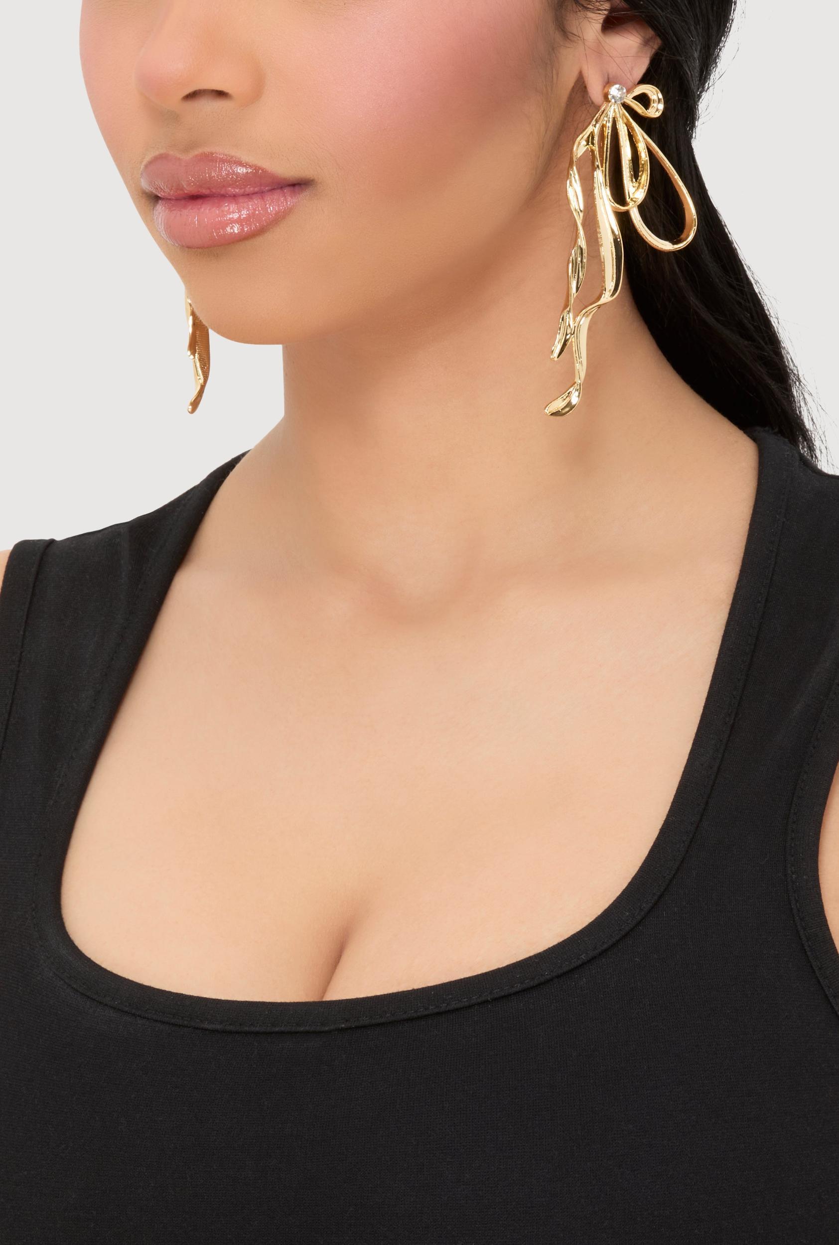 Rhinestone Choker Necklace and Bracelet with Stud Earrings Male Product Image