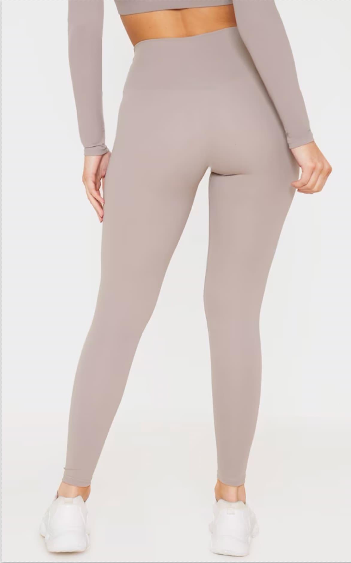 Taupe Sculpt High Waist Leggings Product Image