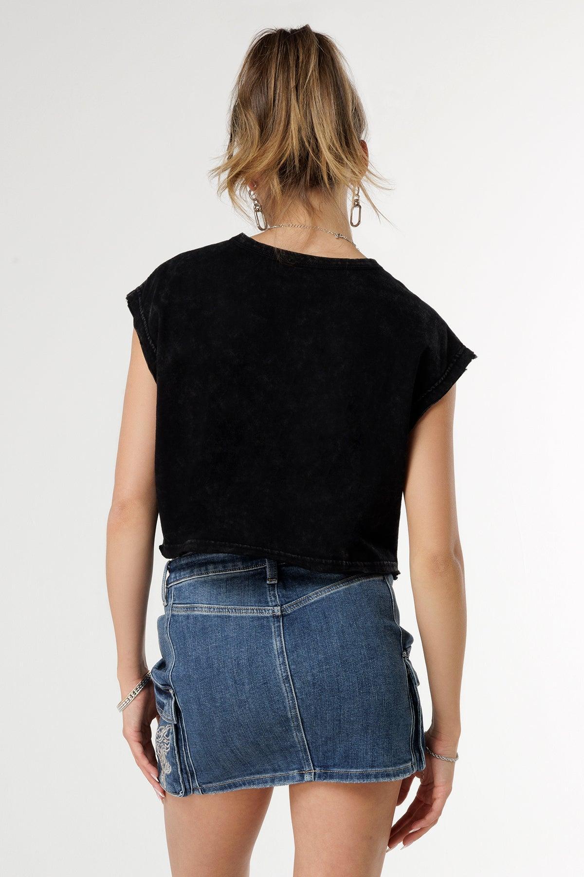 Fleur Muscle Graphic Tee Product Image