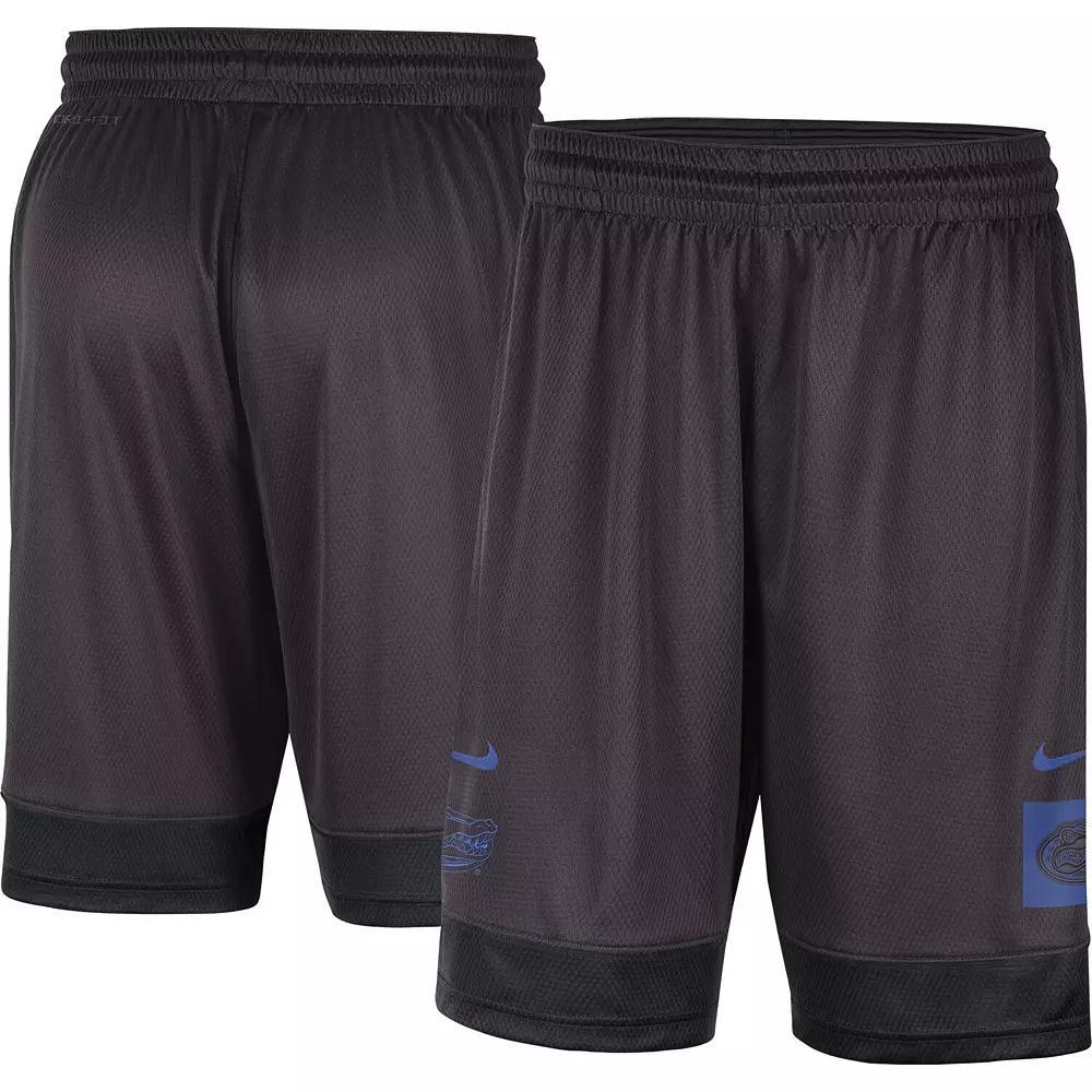 Men's Nike Charcoal Florida Gators Performance Fast Break Shorts, Size: XL Product Image