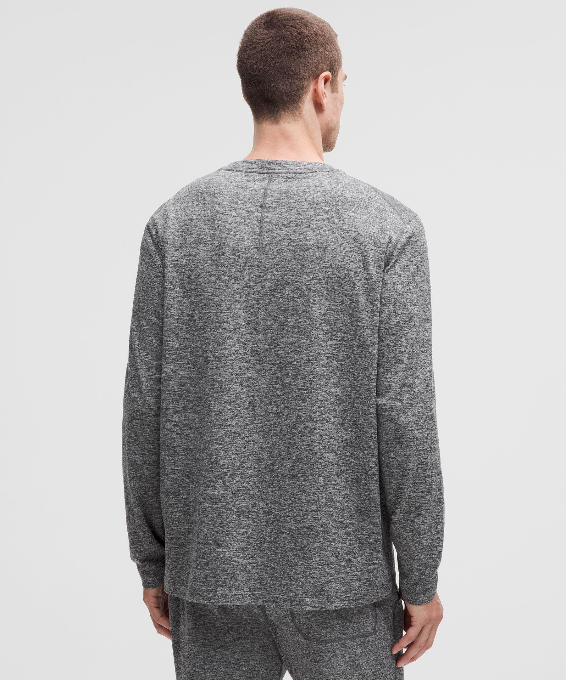 Soft Jersey Long-Sleeve Henley Product Image