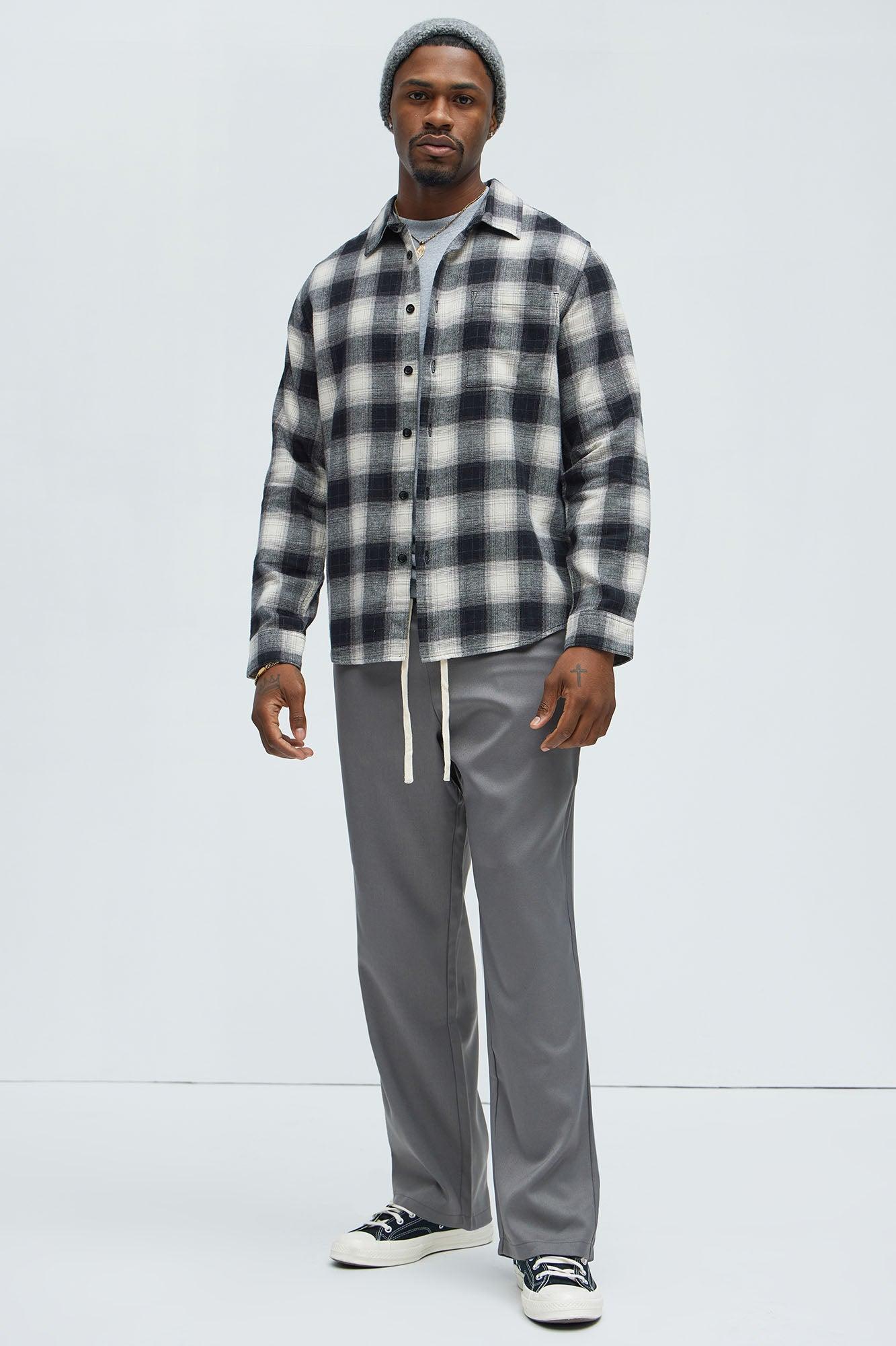 Oakwood Flannel Shirt - Black/combo Product Image