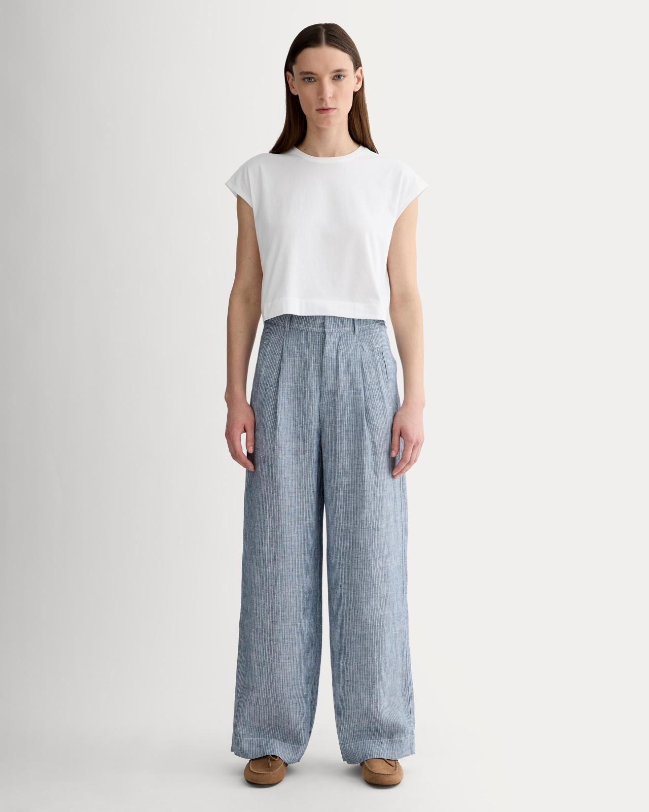 Womens Linen Way-High Drape Pant by Everlane Size 0 Product Image