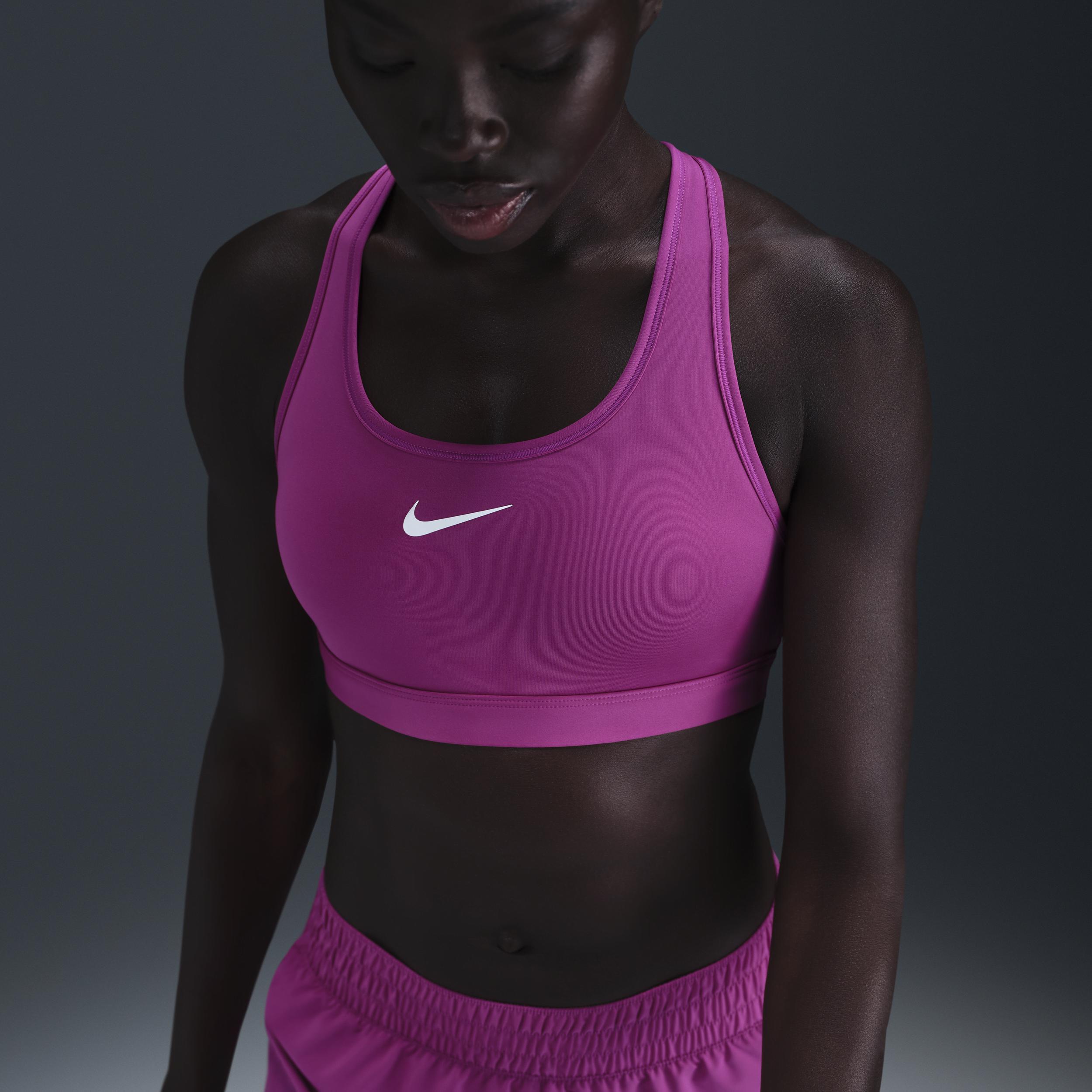 Nike Women's Swoosh Medium Support Padded Sports Bra Product Image