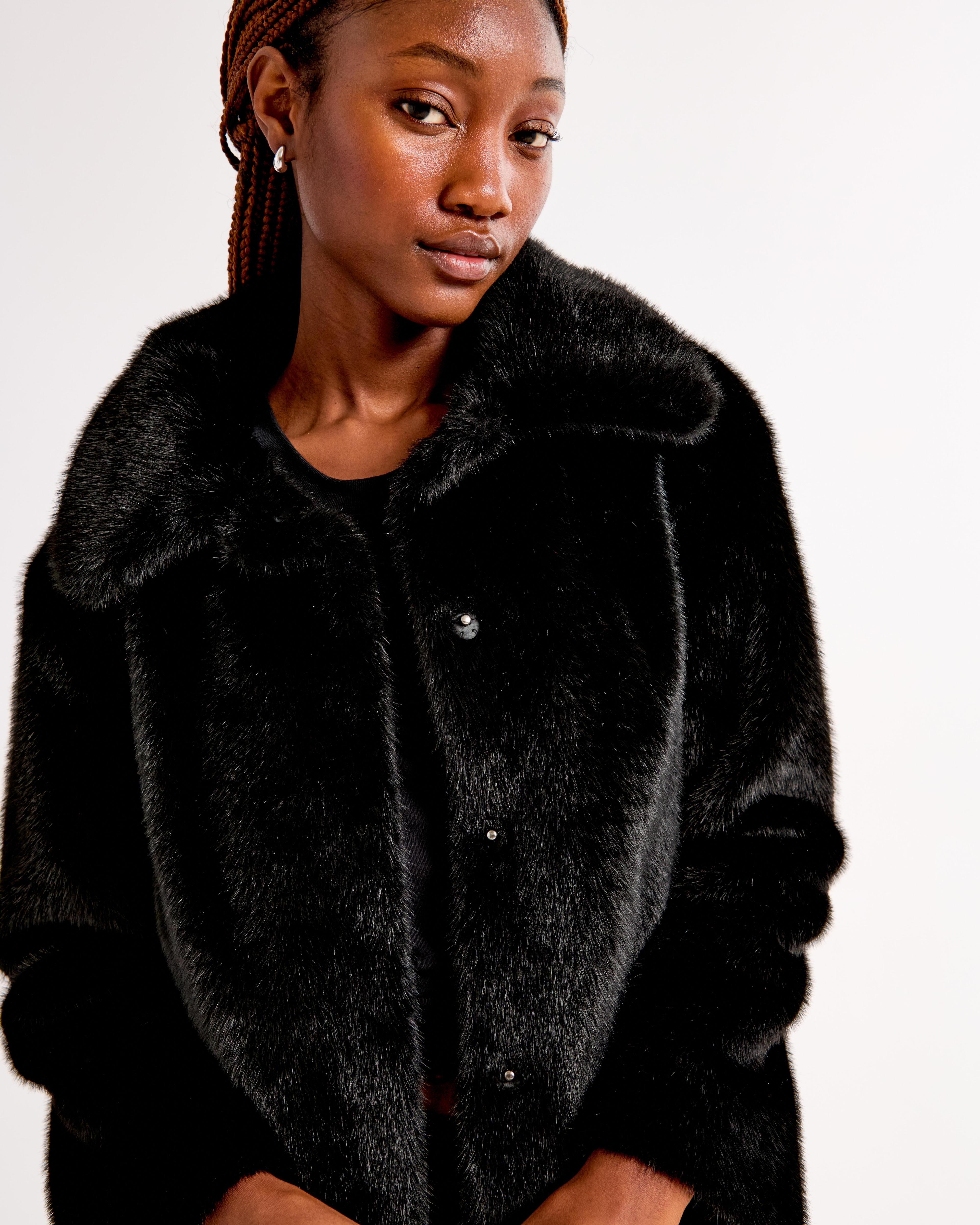 Faux Fur Coat Product Image