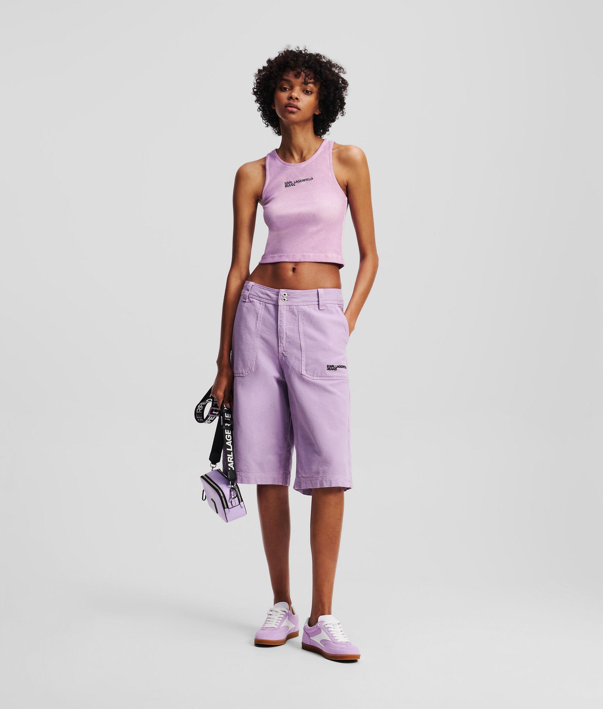 WASHED RIBBED TANK TOP Product Image