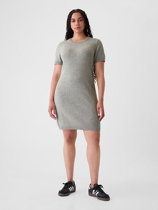 CashSoft Mini Sweater Dress Product Image