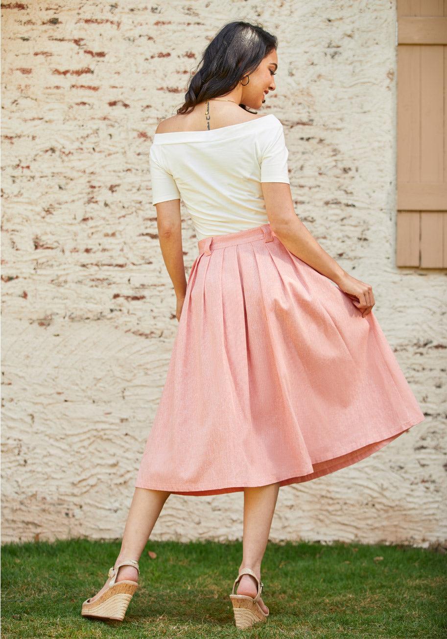 Effortless Feature A-Line Skirt Product Image