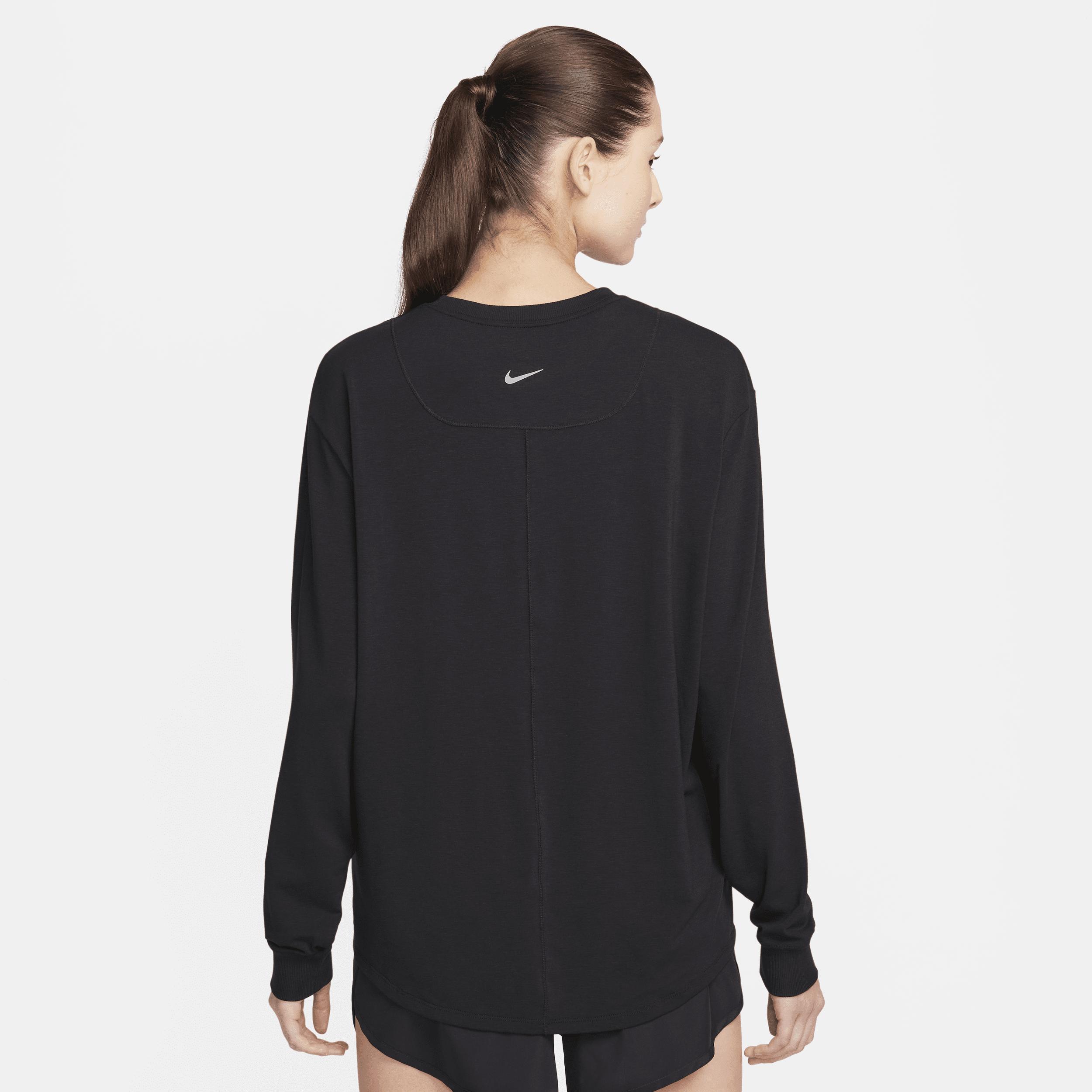 Nike Womens One Relaxed Dri-FIT Long-Sleeve Top Product Image