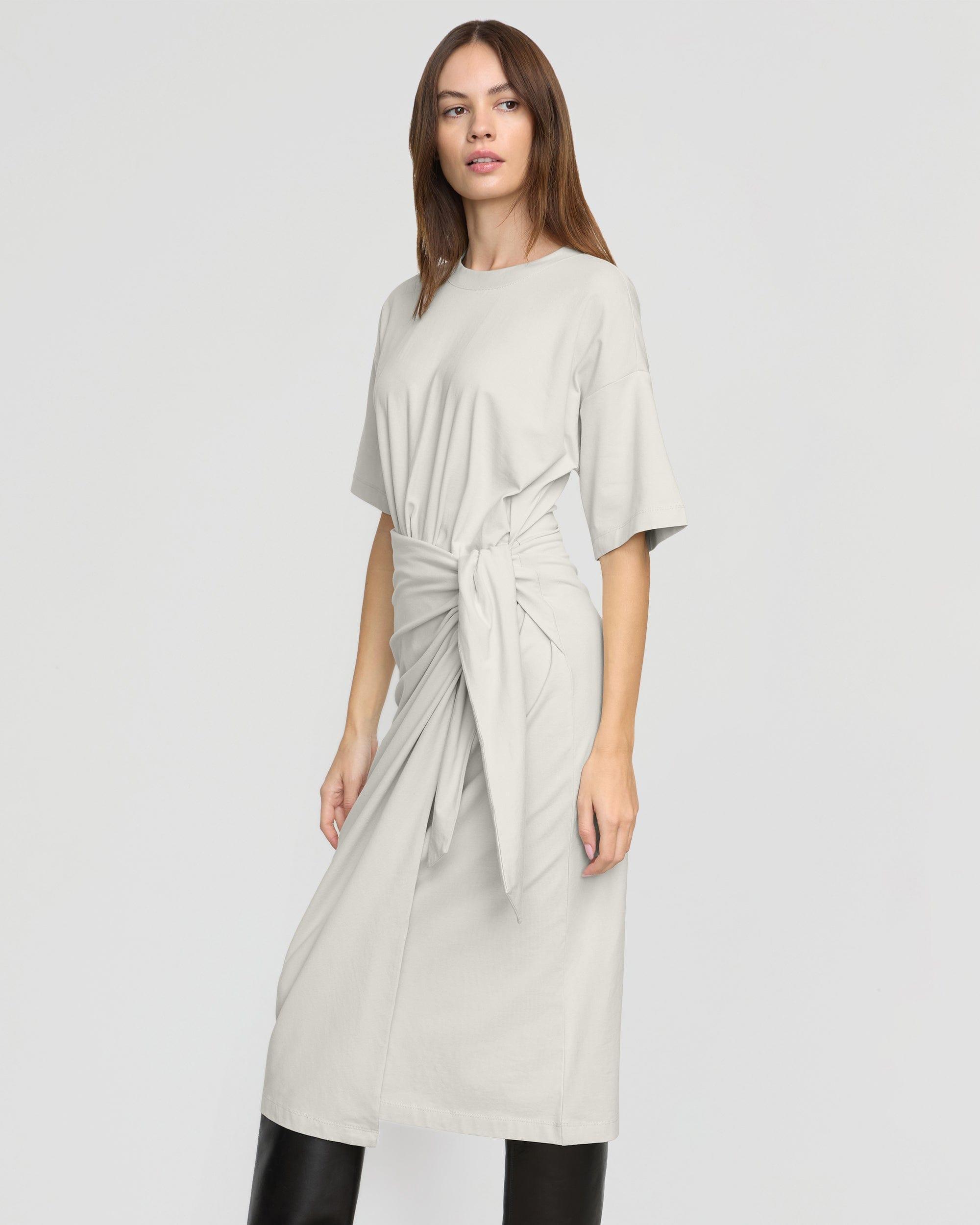 Noa Organic Cotton T-Shirt Wrap Dress Product Image